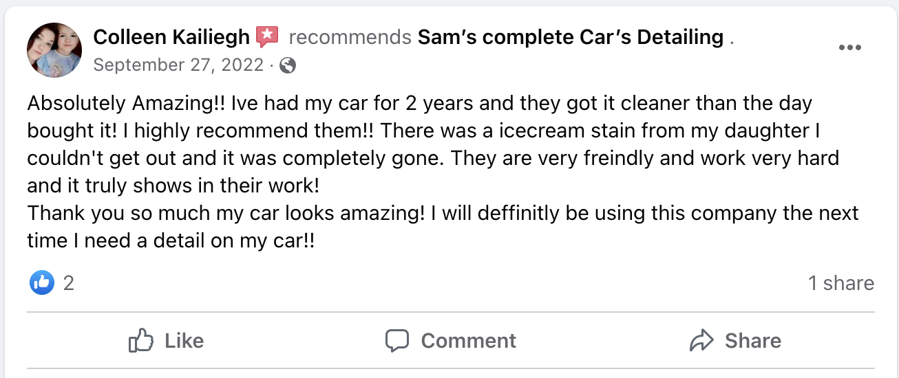 Sam's Mobile Detailing